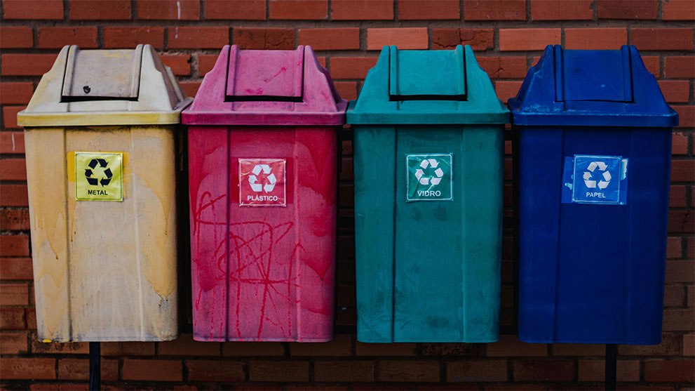Overstock toner recycling bin
